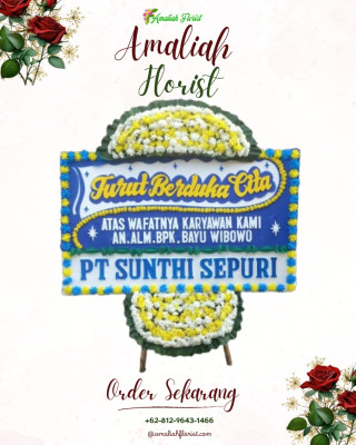 Papan Bunga Duka di Huta Lombang